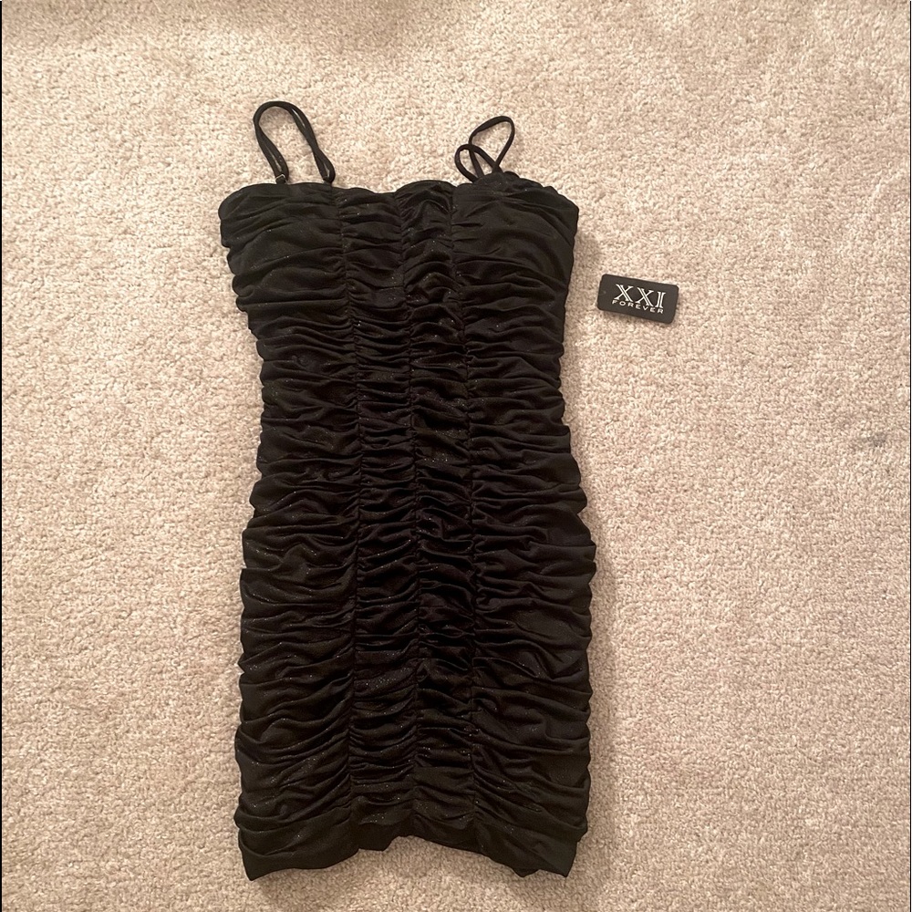 Black and Gold Party Dress